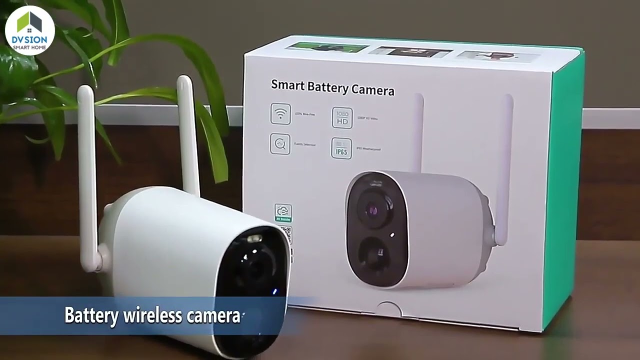 Dvsion 2MP FHD VicoHome APP Bullet Outdoor 9600mAh Battery Solar PIR Siren Alarm Spotlight Color Nig