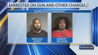Two men arrested after late night incident involving a gun in Elmira