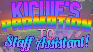 kicuie's promotion to Staff Assistant! | Frappe Promotions #4, AT Perspective