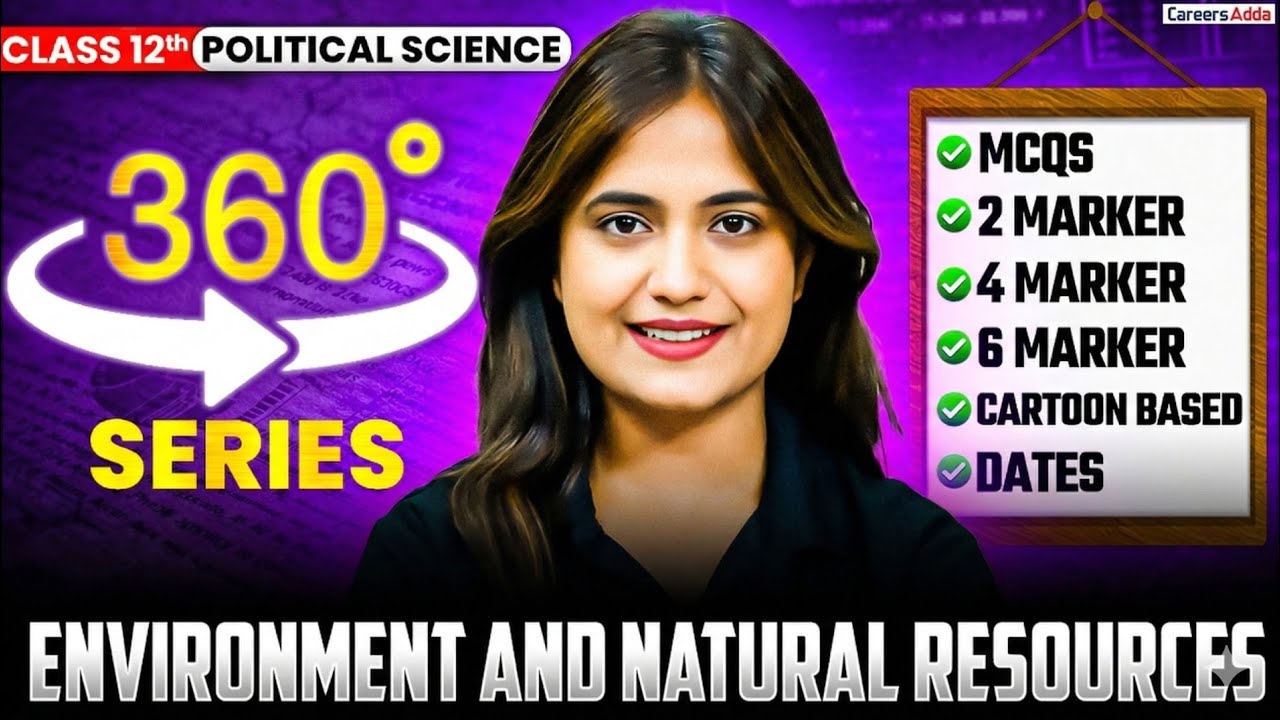Environment and Natural Resources Important Questions | Class 12 Political Science | Board Exam 2026