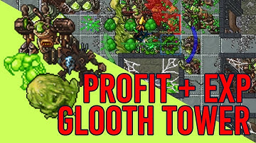 Glooth Tower: Profit and Experience | Tibia EK 240+