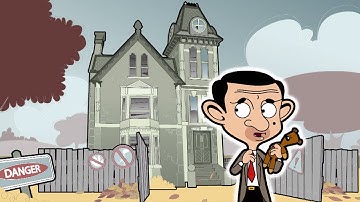 Mr Bean Enters A Haunted House! | Mr Bean Animated Season 3 | Funny Clips | Mr Bean