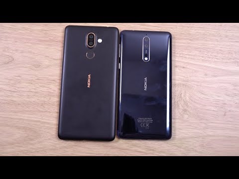 nokia 7 plus vs nokia 8 speed test