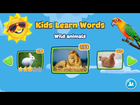 Flash Card & Puzzle Animaux
