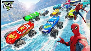 Gta V Epic New Stunt Race For Car Racing Challenge By Trevor And Shark