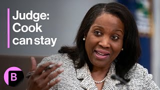 Trump Cant Fire Feds Lisa Cook For Now, Us District Judge Says