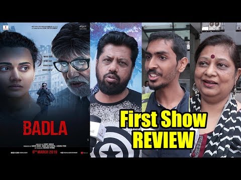 Badla Movie Review | First Day First Show Review | Amitabh Bachchan, Taapsee Pannu, Amrita Singh