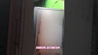 dhanshri Automation plc programming SPM machine