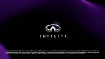 2017 INFINITI QX80 - Navigation System Overview