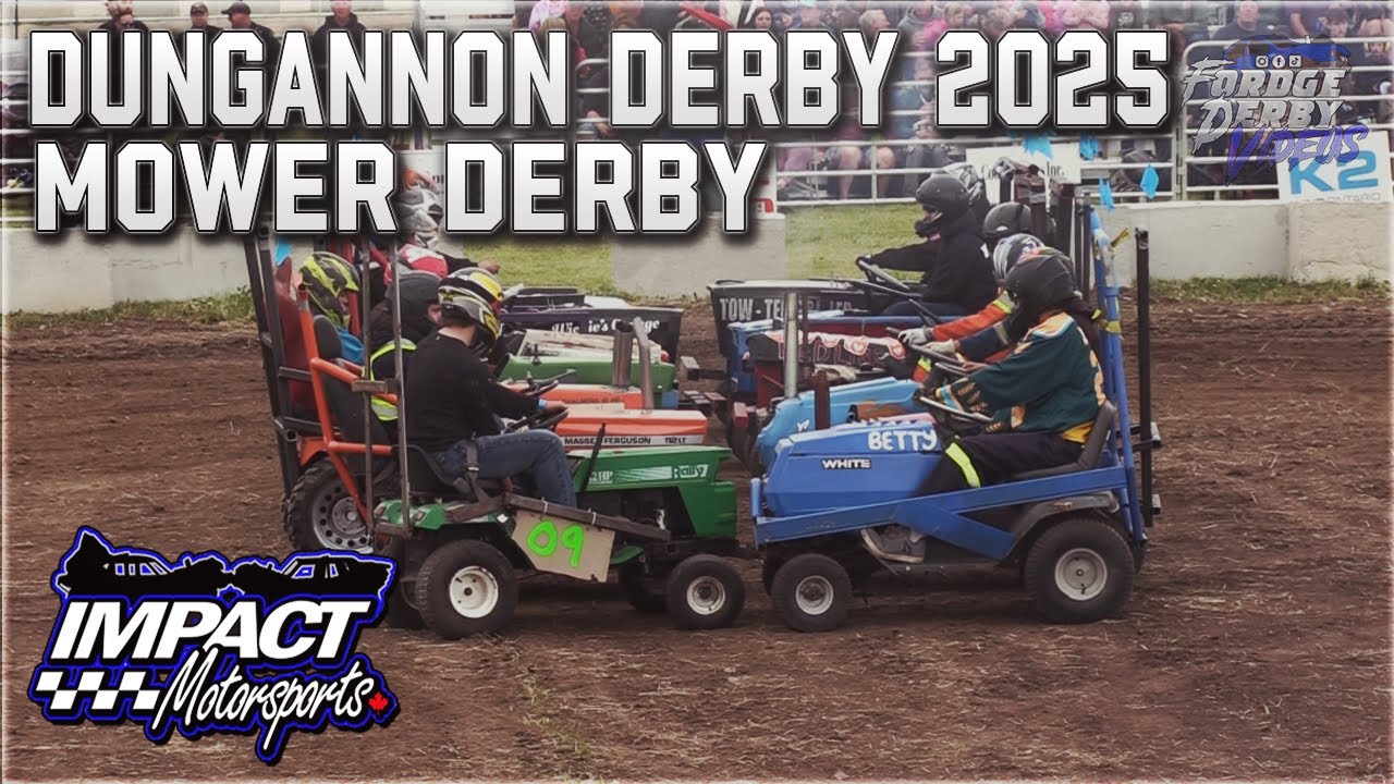 Dungannon Derby 2025 - Mower Derby - YouTube