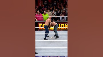 AEW-wereldkampioen Jon Moxley haalt een zak spijkers tevoorschijn tijdens AEW Collision!