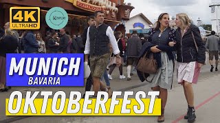 Oktoberfest - Munich 2022 [ 4K ] Walking Video Wiesn