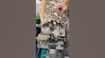 This Machine Sorts Thousands of Coins in Seconds 🫨