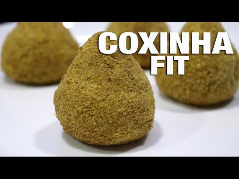 Coxinha FIT de batata doce e frango | Renata Nicolau