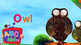 Learn the ABCs: "O" is for orange and owl | ABC Kid TV Nursery Rhymes & Kids Songs