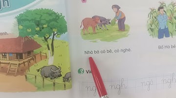 Bài 3C: ng, ngh - Bộ cùng học để phát triển năng lực lớp 1