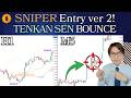 The Ultimate Ichimoku Sniper Entry For Professional Traders (Tenkan sen bounce)