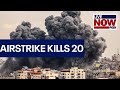 Israelhamas war israeli airstrike kills 20 people mostly children  livenow from fox