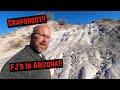 Crapshoot Trail Table Mesa Arizona // FJ Cruiser x2