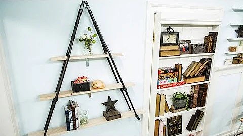 How To - Matt Iseman's DIY Crutch Bookshelf - Home...