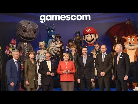 Vídeo: Angela Merkel Abrirá La Gamescom