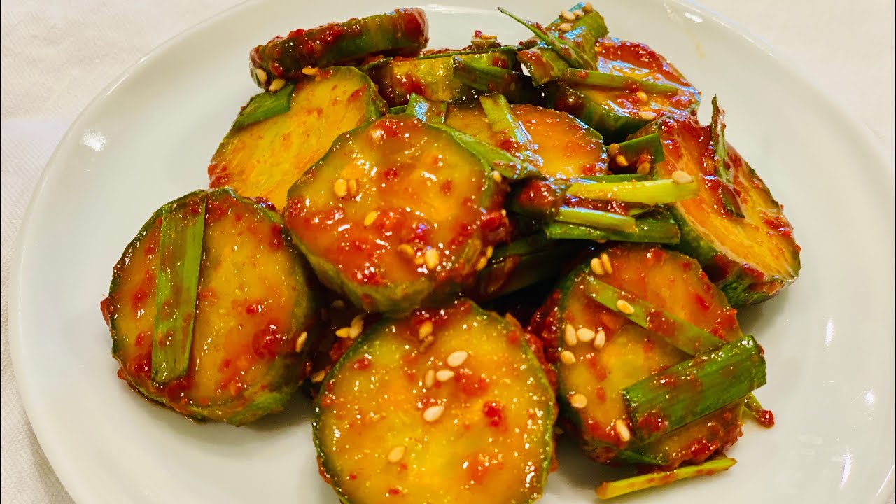 Oi Muchim Korean Cucumber Salad 오이무침 How To Prevent It From Getting Watery After Making It Youtube