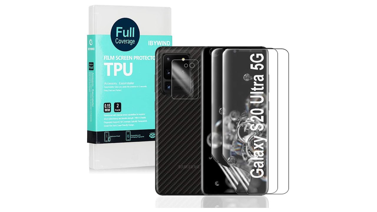 Samsung Galaxy S20 Ultra 5G [2PCS Pack] Ibywind Clear TPU Film
