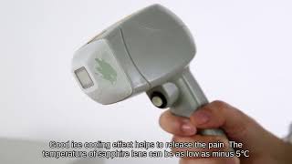 hair removal nd yag laser 2 in 1 beauty machine spa, salon use #danyelaser #laser #skincare screenshot 3