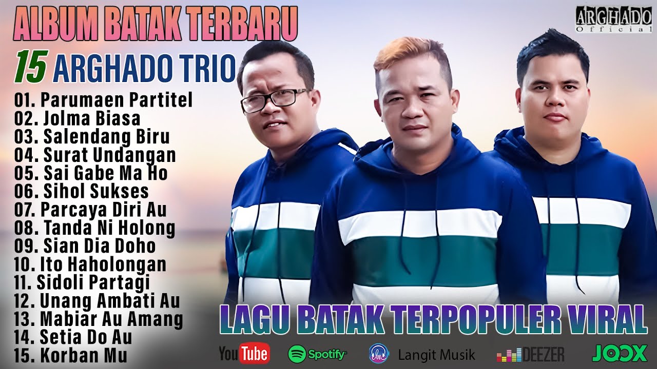 Arghado Trio - Kompilasi Lagu Batak Terbaru 2025 Lagu Batak Pilihan Terbaik Full Album Enak Didengar