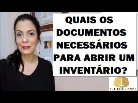 Vídeo: Quais Documentos São Necessários Para Registrar Uma Herança Por Testamento