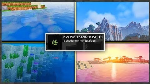 Bicubic v3.0 realstic shader for minecraft pocket edition.no clickbait.