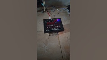 cek sound miniatur  satu set full genset