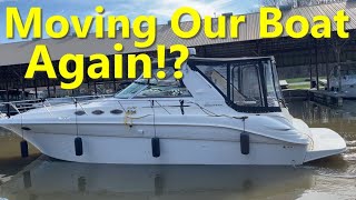 Moving Our Boat to Our Summer Slip