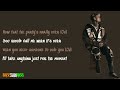 Chris Brown For The Moment LYRIC VIDEO 
