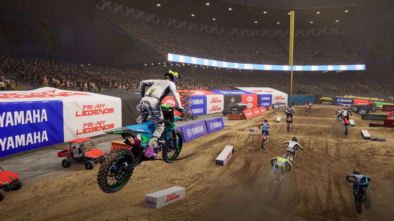 Legends Detroit FIRST RACE BACK | MX vs ATV Legends Detroit Supercross - YouTube