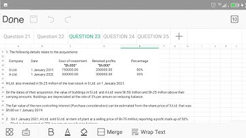 BUSINESS DATA ANALYTICS APRIL 2023 QUESTION 23