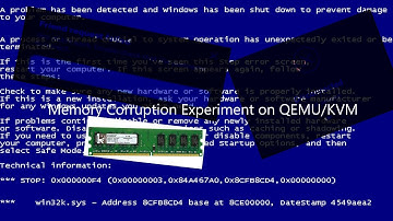 Corrupting QEMU/KVM RAM with RTCV Live Stream (i9-14900K VPS) + Bonuses