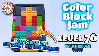 Color Block Jam - Level 76 Walkthrough