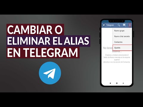 Cómo Cambiar, Borrar o Eliminar el Nombre y el Alias en Telegram - Fácilmente