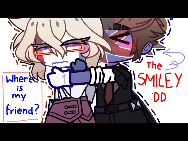 where is my friend the SMILEY? | Countryhumans | ukfr⚠️ class=