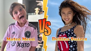 Mateo Messi VS Delfina Suárez (Luis Suárez's Daughter) Transformation ★ From Baby To 2023