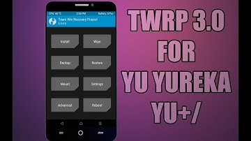 How to install twrp 3.0 on the Yureka/Yureka plus/A05510 on existing Twrp