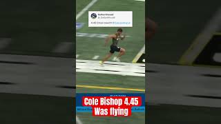 Cole Bishop 4.45 was flying