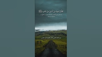 سورة فاطر آية ٣٣ القارئ محمد النفيس