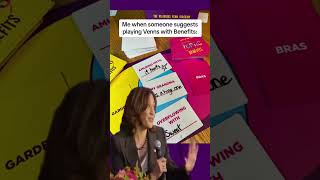 Kamala Harris is ALWAYS invited to game night #vennswithbenefits #boardgames #gamenight #ransomnotes