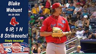 Red Sox prospect Blake Wehunt is spectacular in his start for AA Portland