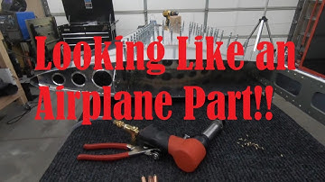 First Day of Riveting (RV-10 Vertical Stabilizer)