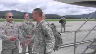 RAW VIDEO: 1-116th Infantry Soldiers return to VA