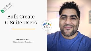Bulk Create G Suite Users with Ok Goldy