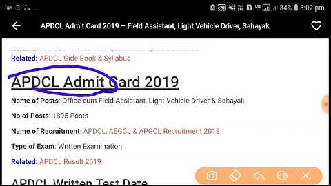 APDCL AEGCL APGCL wrriten examination date notic2019